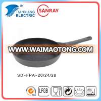 non stick die casting aluminum ceramic fry pan casserole hot sale SD-WLA-28-30